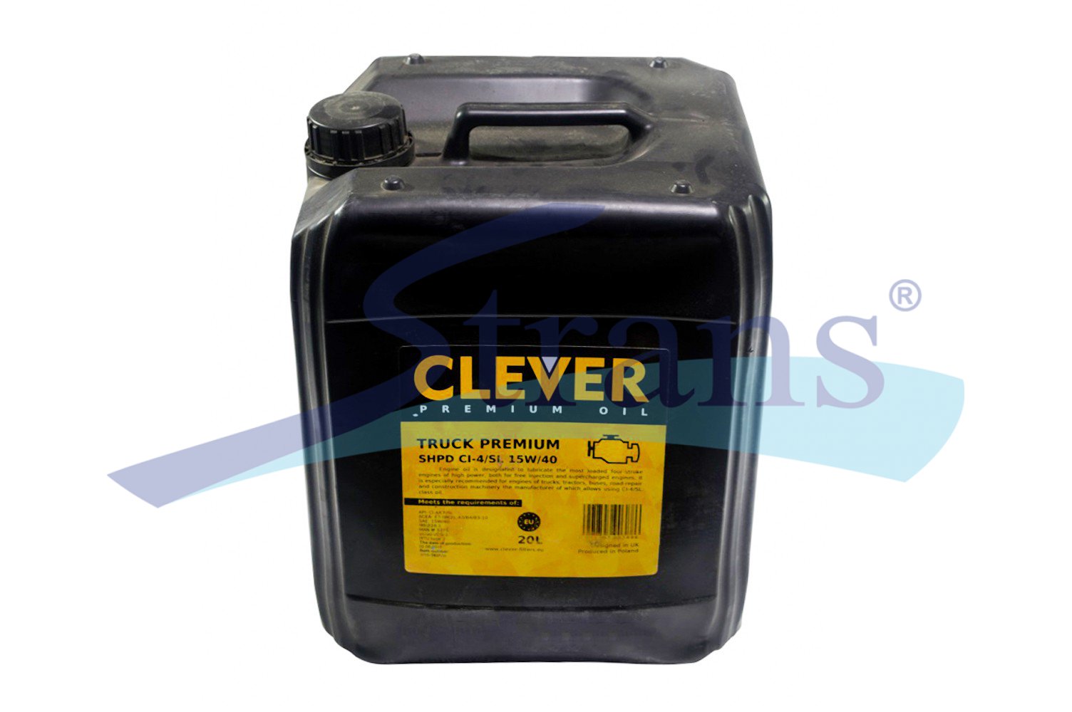 Масло Моторне Clever Truck Premium Shpd 15W40 20Л (Підходить Для